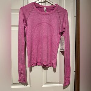 Lululemon size 6 long sleeve swiftly Tech